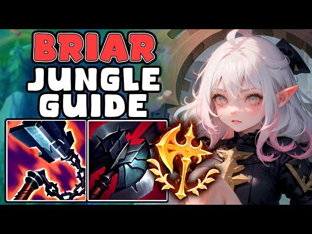 Why This Grandmaster Jungler Has A 71% Win Rate On BRIAR JUNGLE! 🩸(How To  PLAY & BUILD Briar Jungle) 