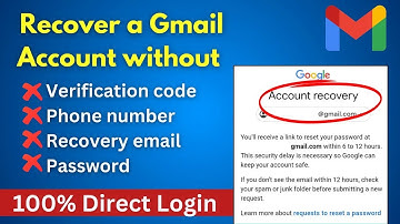 How to Access Your Gmail Without Any Verification Code | Updated 2025!