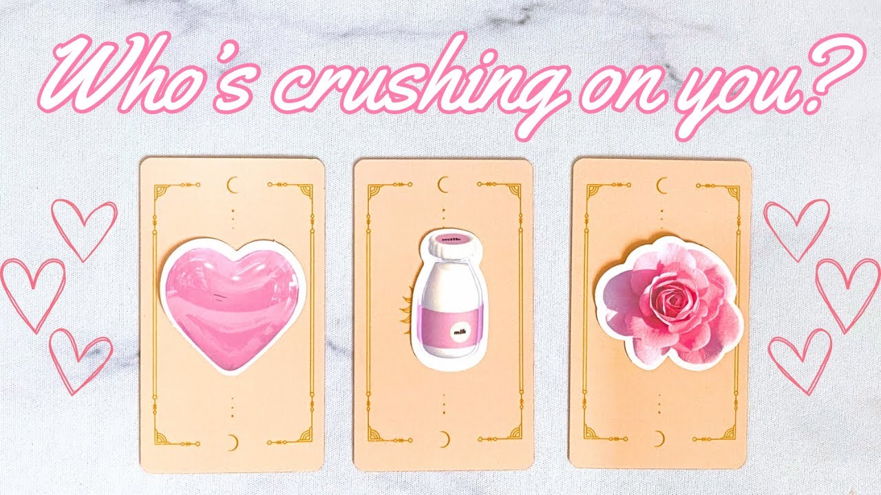 ☁️🌷WHO HAS A CRUSH ON YOU? ☁️🌷PICK A CARD Tarot reading