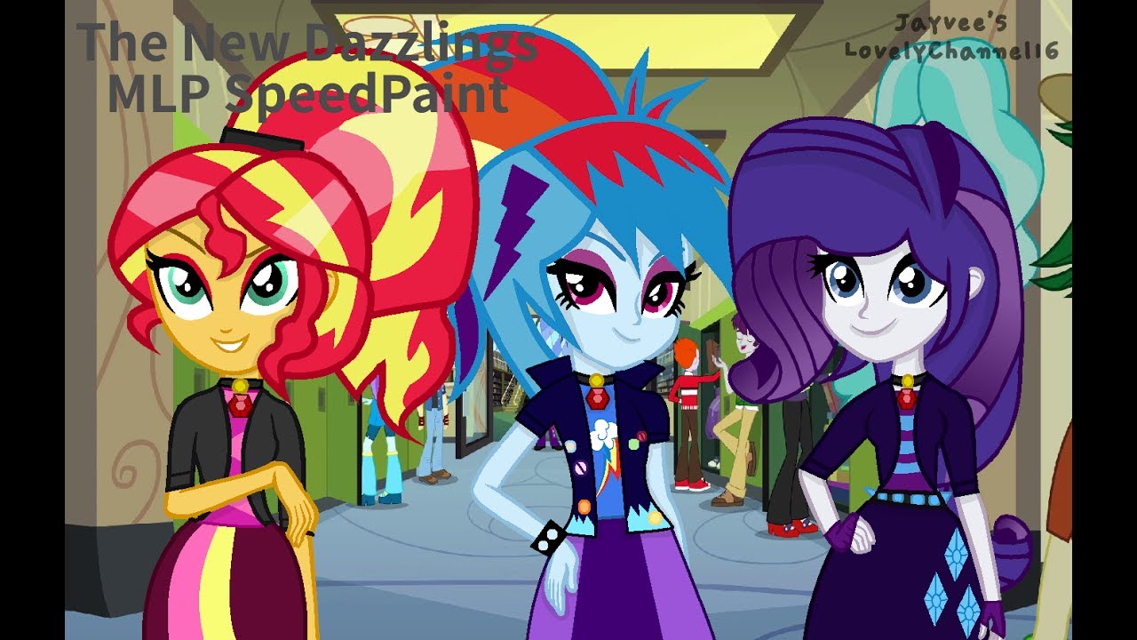 mlp eg base ms paint the dazzlings