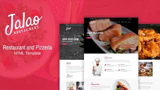 Jalao - Restaurant & Pizza HTML Template | Themeforest Website Templates and Themes