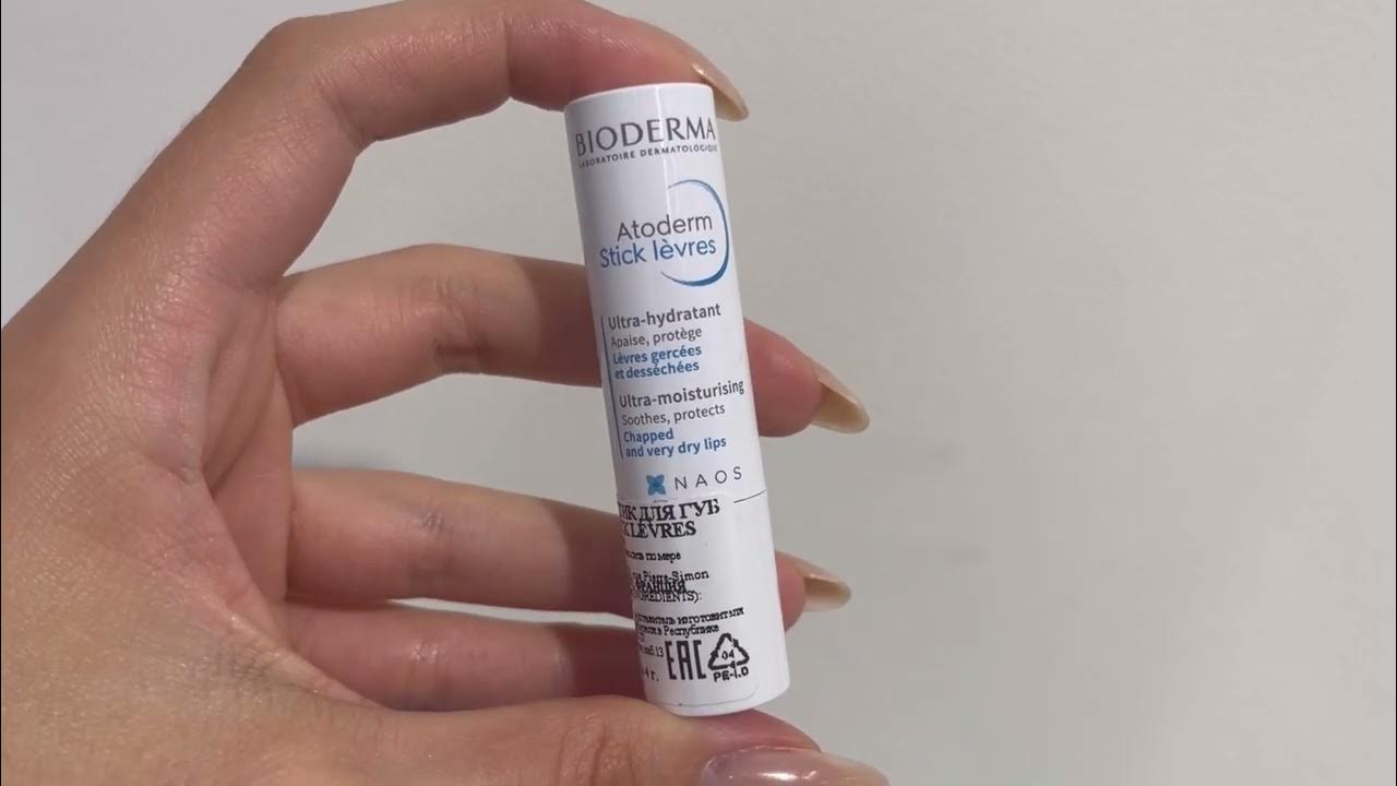 Видеообзор Стик для губ Атодерм / Atoderm Stick Levres - YouTube