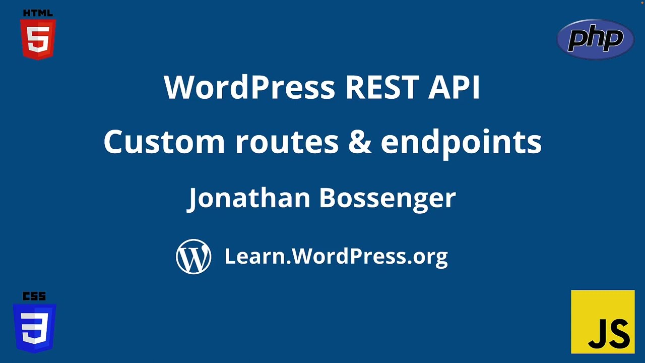 ⁣WordPress REST API – custom routes and endpoints