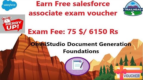 OmniStudio Document Generation Foundations|| Salesforce Exam Voucher