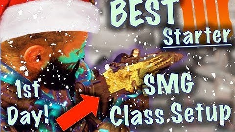 1st Day BEST MX9 Class Setup for Beginners | Black Ops 4 (Starter Class Setup)