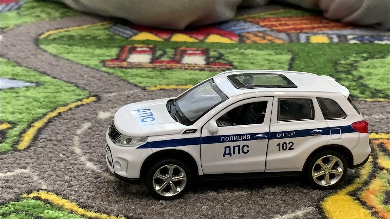 Сузуки витара полиция 2018 обзор игрушка игрушечная машинка машина Лада ...