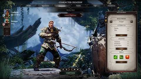 Divinity: Original Sin 2 - Character Creation // Definitive Edition