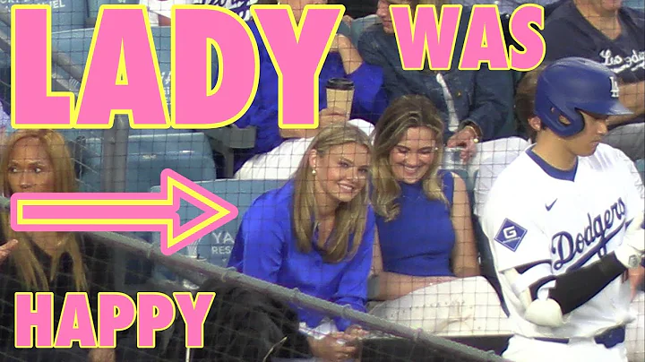 A lady was happy to see OHTANI. "The Show Goes On"