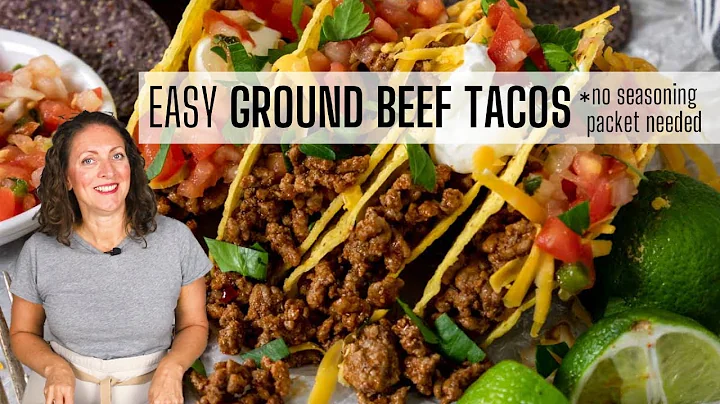 GROUND BEEF TACO RECIPE | No Spice Packet Required!