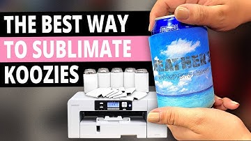 The Best Way to Sublimate Koozies