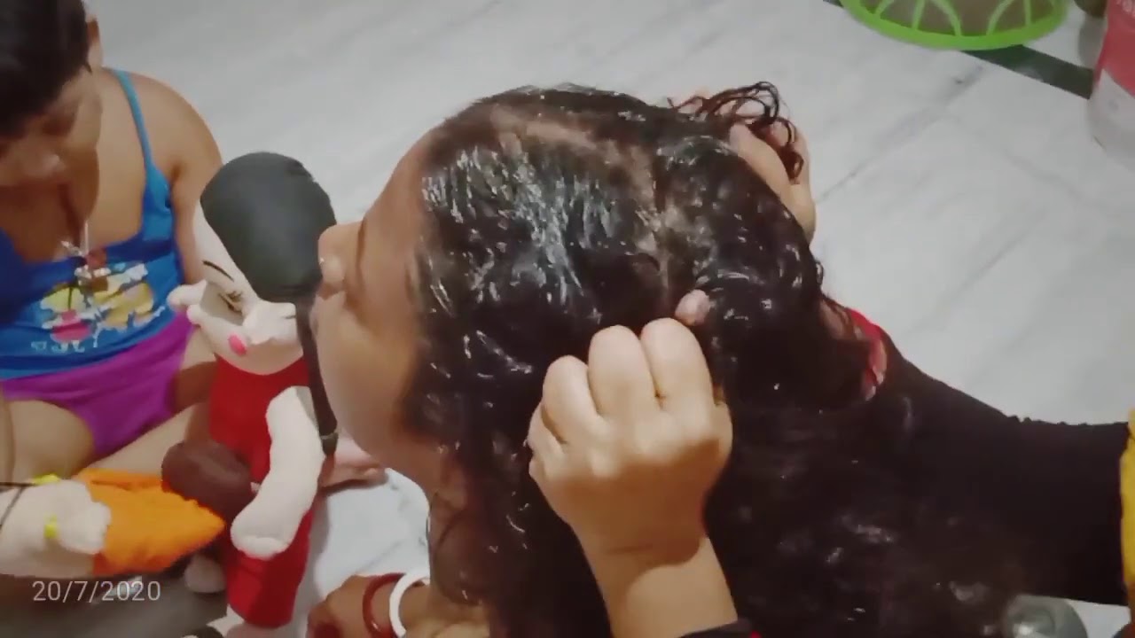 Hot oil massage at home..... YouTube