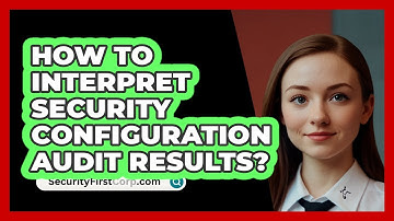 How To Interpret Security Configuration Audit Results?