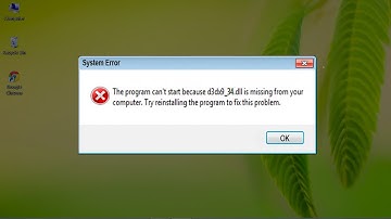 How to Fix D3DX9_34.dll Missing Error.