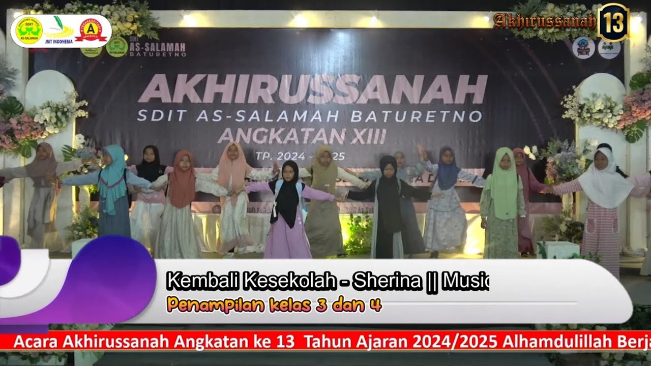 FLASHMOB - Kembali Kesekolah - Sherina || Musical Drama || AKHIRUSSANAH KE 13