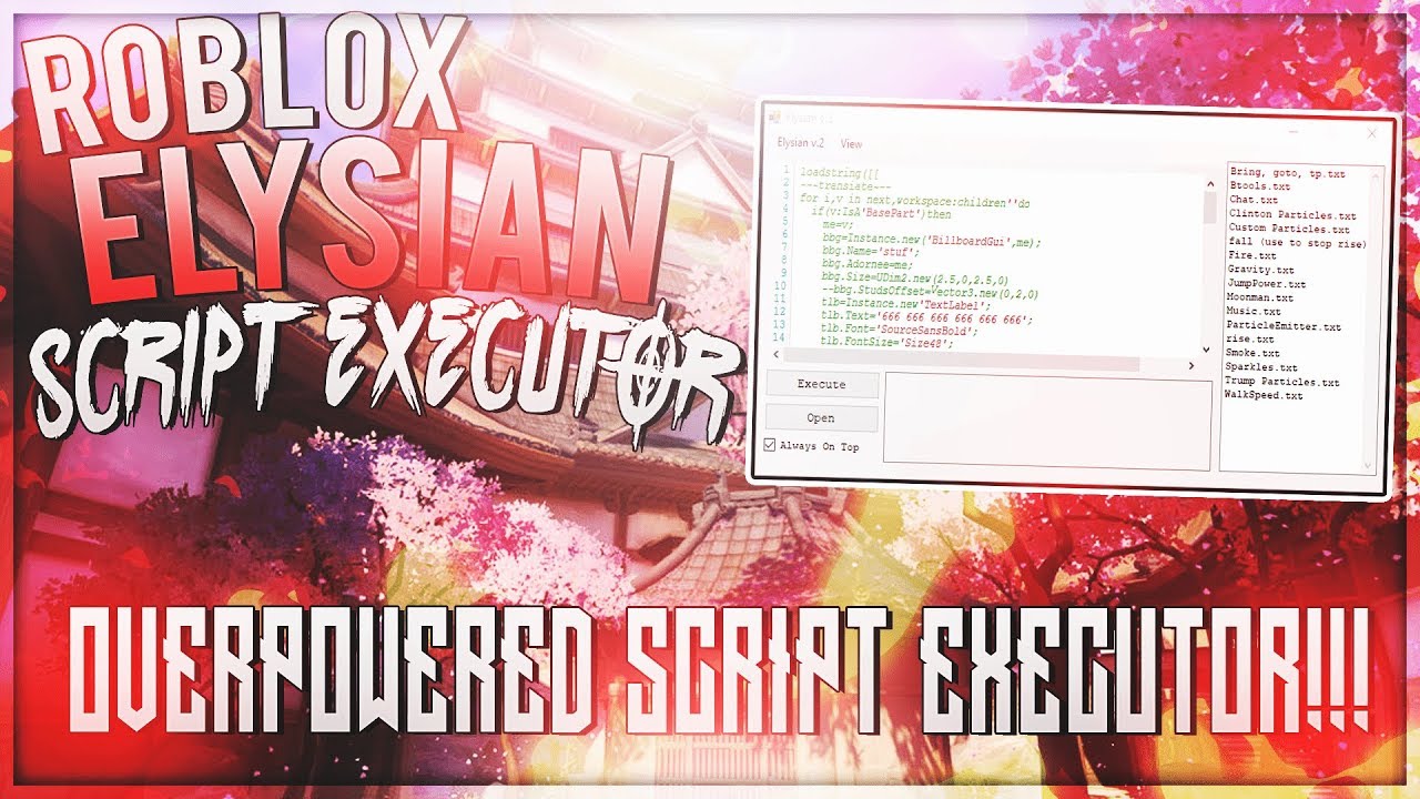 Level 6 Elysian Overpowered Script Executor Insane Roblox Hack Exploit 2017 Youtube - elysian roblox exploit website