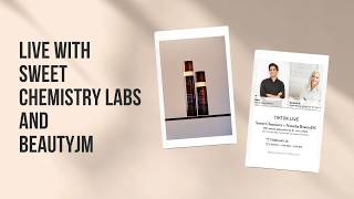LIVE with Sweet Chemistry Co-Founders Alec Batis and Dr John O’Neill