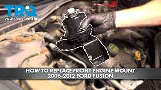 Sports Performance How to Replace Front Engine Mount 2006-2012 Ford Fusion