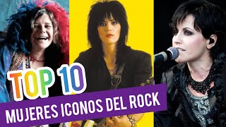 TOP 10 MUJERES ICONOS DEL ROCK !!!