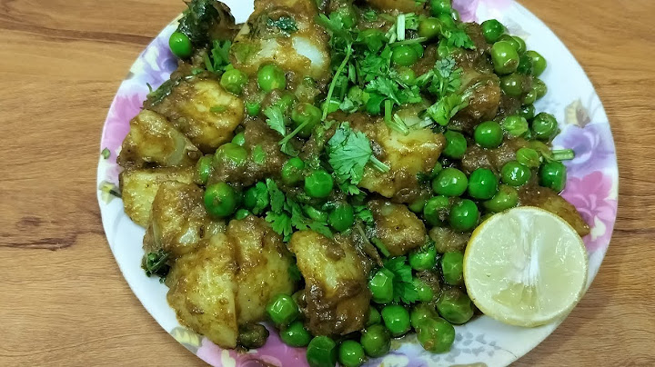 #Winter Special Matar Ki Saloni Chat|#आलू मटर की चटपटी सलोनी चाट की रेसिपी|#Chaat Recipe|