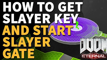 Slayer Key Cultist Base Doom Eternal Purple Secret (Unlock Slayer Gate & Empyrean Key)