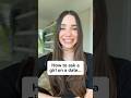 How to ask a girl on a date… #datingcoach #datingcoachformen