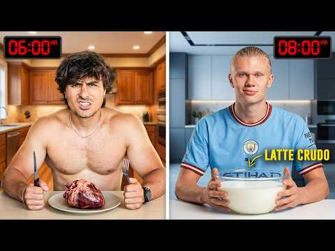 I TRY ERLING HAALAND'S EXTREME DIET (raw heart🤢)