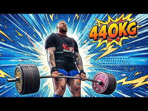 440kg/970lbs Deadlift In Preparation For Enhanced Games