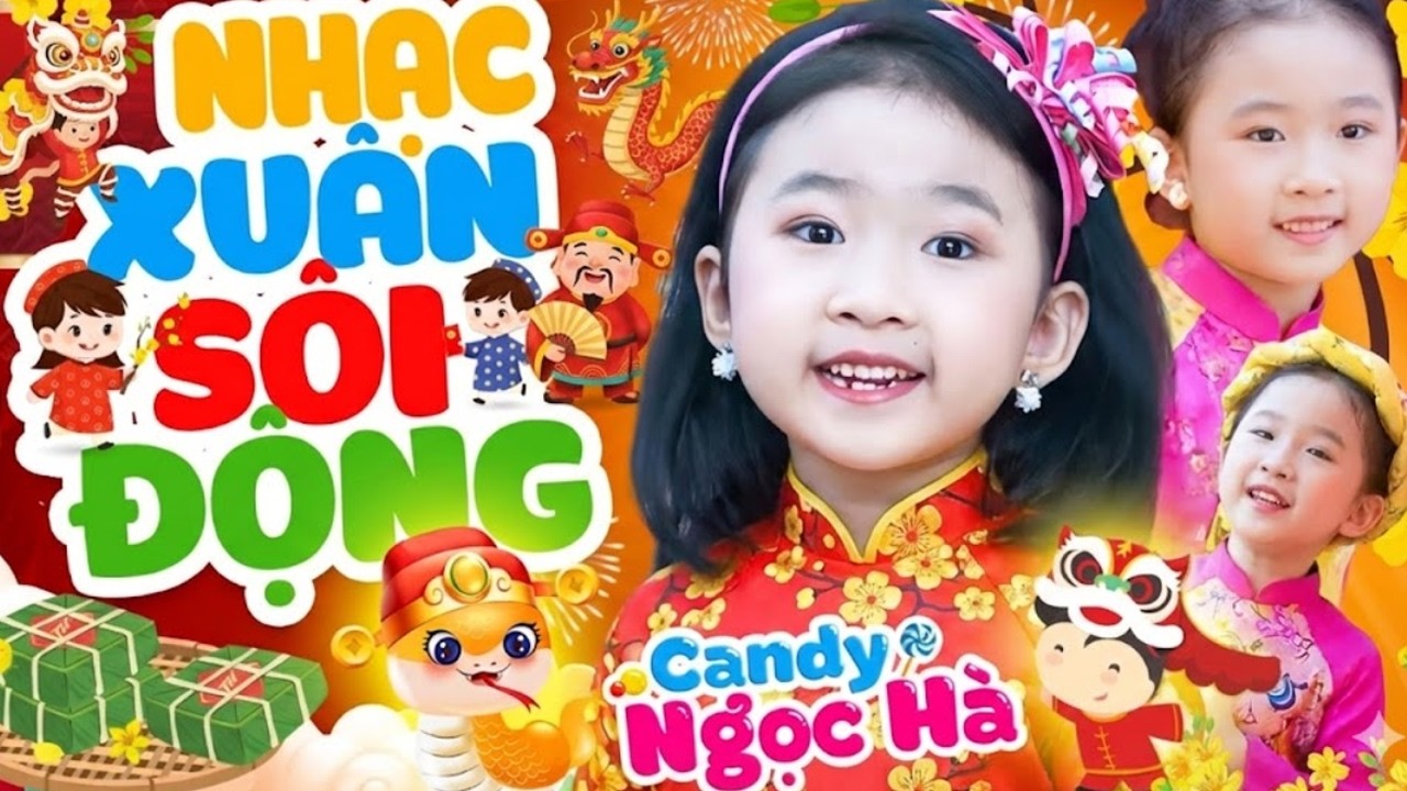 Nhạc Tết Thiếu Nhi Sôi Động Nhất 2026 - THẦN TÀI ĐẾN, VUI NHƯ TẾT - Ca Nhạc Chúc Tết Vui Nhộn