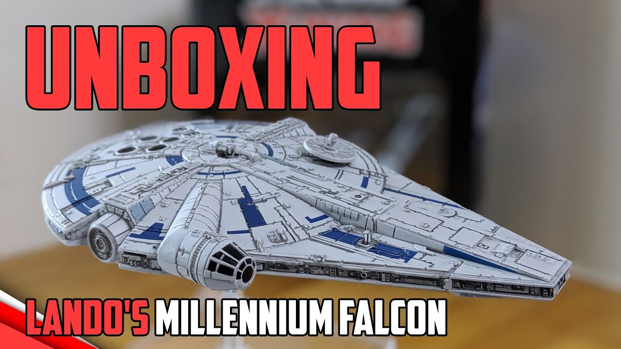 XWing 2.0 Lando's Millennium Falcon (YT1300) Unboxing / Review