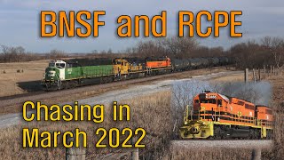 Old School EMDs on BNSF and RCPE March 2022