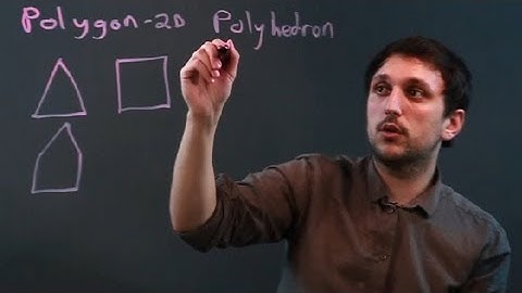 The Difference Between a Polyhedron & a Polygon : Math Questions