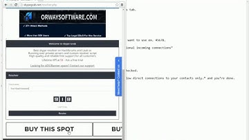 How To Be Unresolvable on Skype
