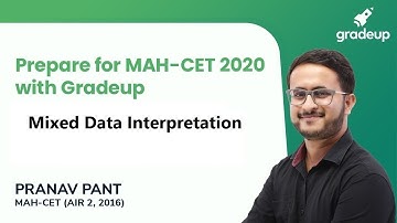 Prepare for MAH-CET 2020 with Gradeup | Mixed Data Interpretation | Tips & Tricks