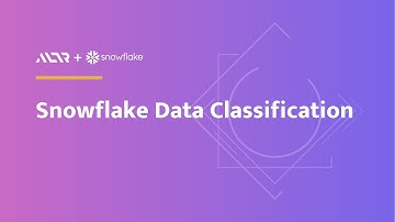 Snowflake Data Classification