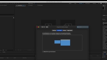 How to display After Effects on a projector or second display