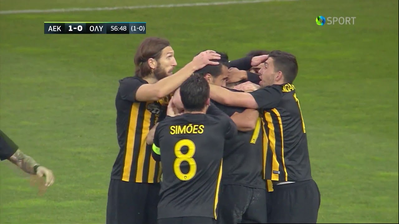 ΑΕΚ-Ολυμπιακός 2-1 Στιγμιότυπα HD 1080p Κύπελλο 7-2-2018