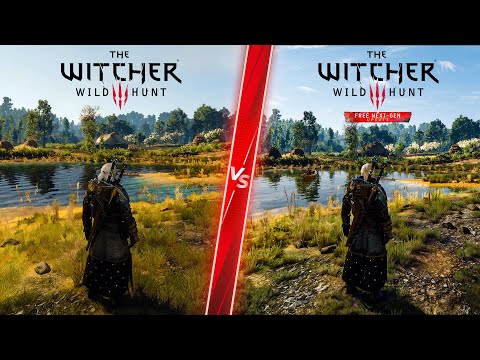 The Witcher 3 Next Gen Vs Original - Direct Comparison! Attention To Detail U0026 Graphics! 4K