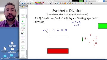 4.3 Video Notes:  Dividing Polynomials