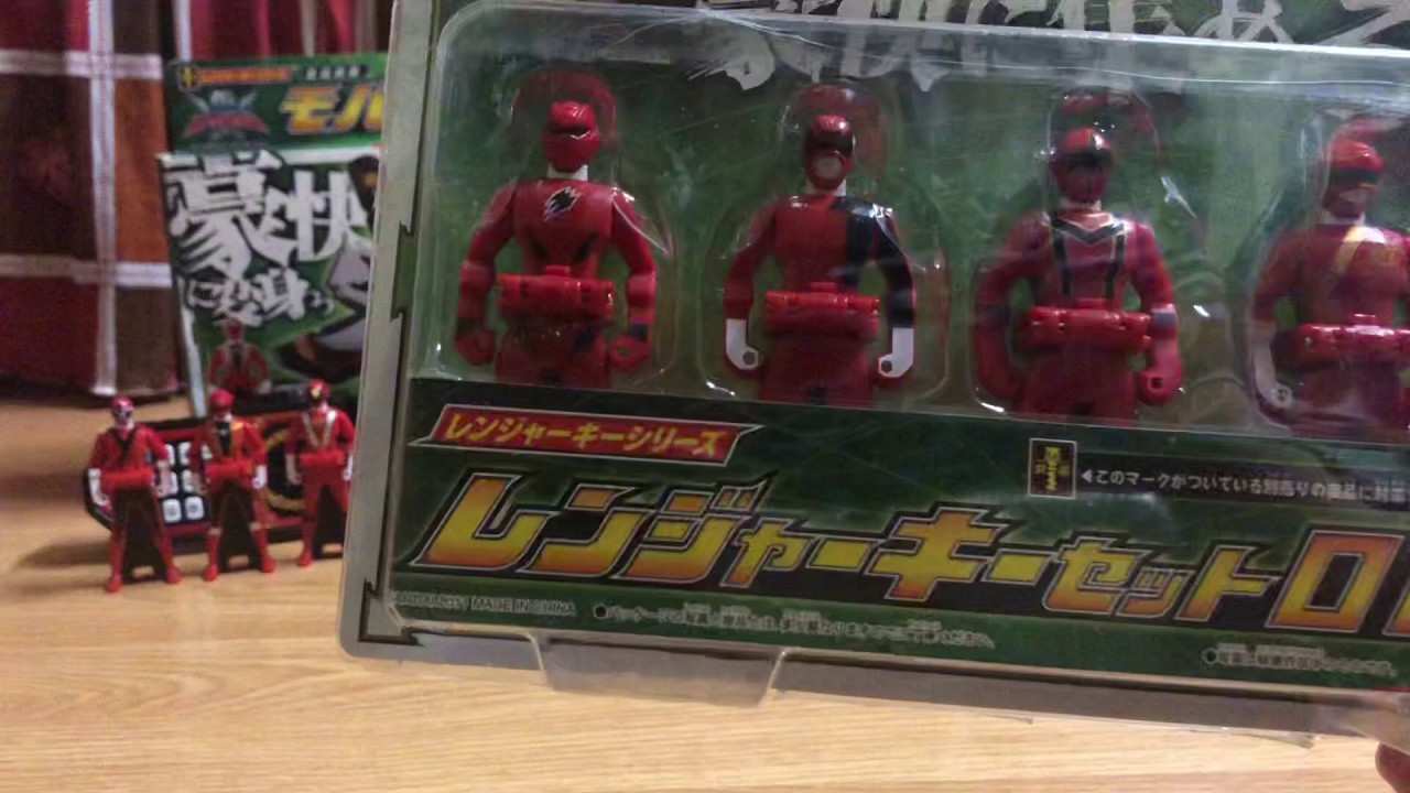 Mở hộp chìa khoá siêu nhân set 01 Review Kaizoku sentai Gokaiger ranger key
