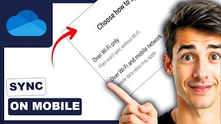 How to turn on sync offline files over mobile data in OneDrive app (Easiest Way)(2026 Guide)