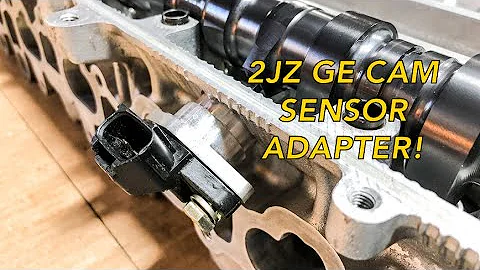 2JZ GE Cam Sensor Adapter-CNC Machined 6061 Aluminum