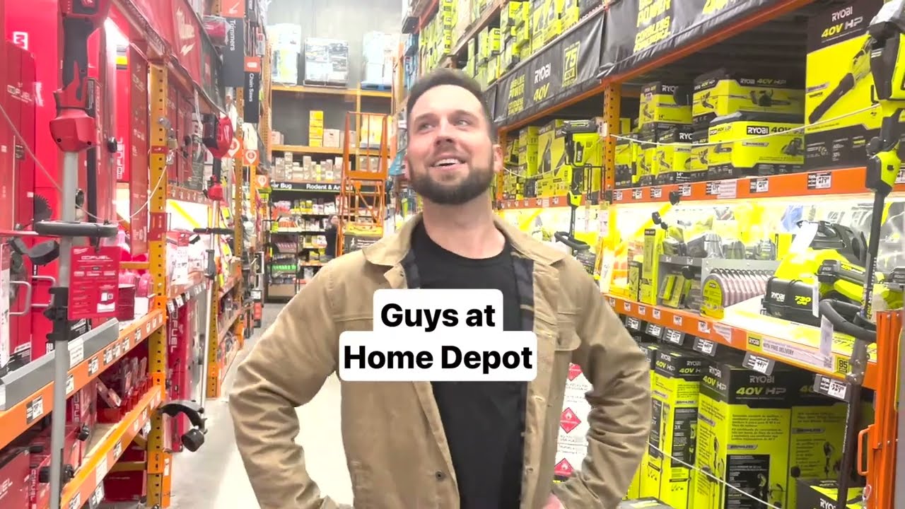 Every Guy At Home Depot YouTube Every Guy At Home Depot YouTube