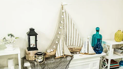 Ken Wingard's DIY Rustic Sailboats - Hallmark Chan...