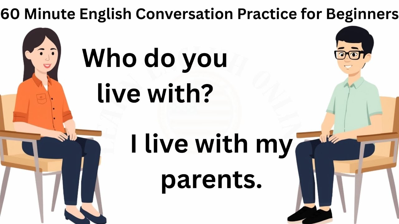 60 Minute English Conversation Practice for Beginners | Learn English ...