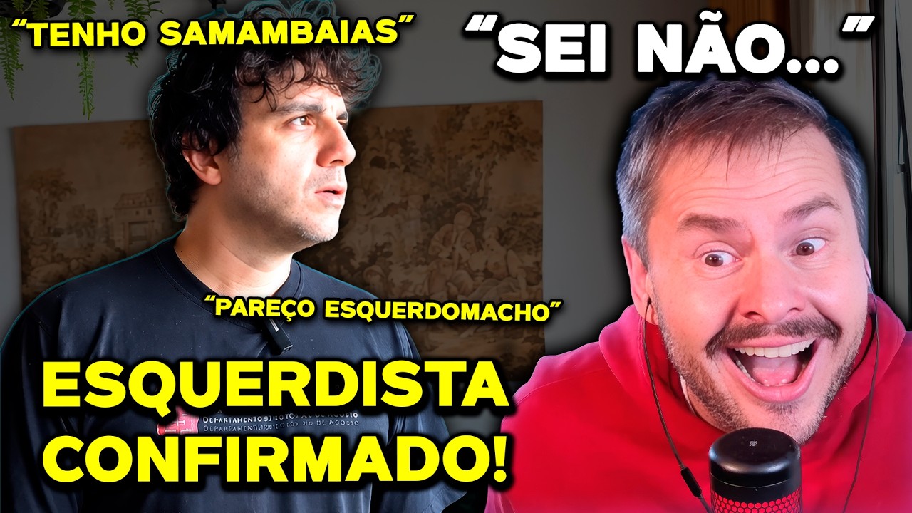 RENAN SANTOS É ESQUERDISTA INFILTRADO