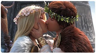 Hipo & Astrid Se Casan Como Entrenar A Tu Dragón 3 Latino
