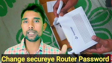 How To Secureye Dual Band Wifi Password Change ! Login Password !