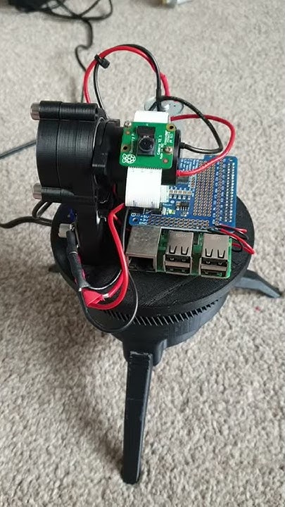 Raspberry Pi Object Tracking Turret - 4: Tilt mechanism - YouTube