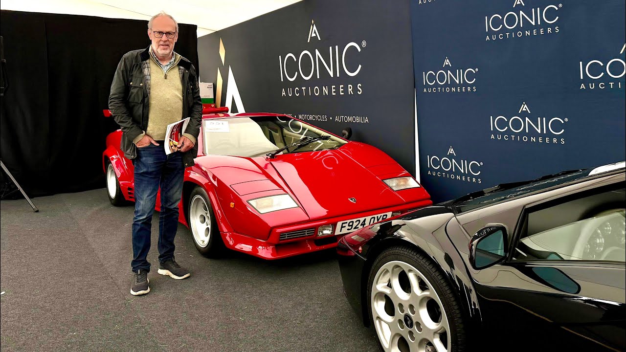 Iconic Sale at Supercar Fest 2026 auction preview. Countach, Diablo, McLaren, AMG Black, GT3, STi..