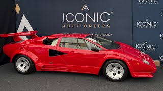 Iconic Sale at Supercar Fest 2026 auction preview. Countach, Diablo, McLaren, AMG Black, GT3, STi..